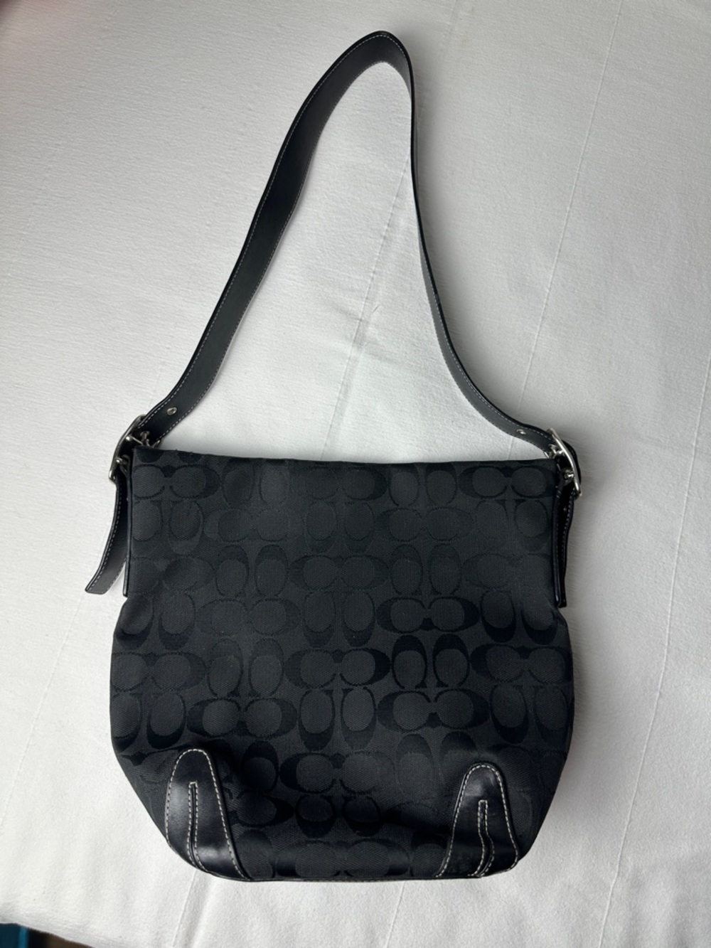 Black Coach Shoulder Bag